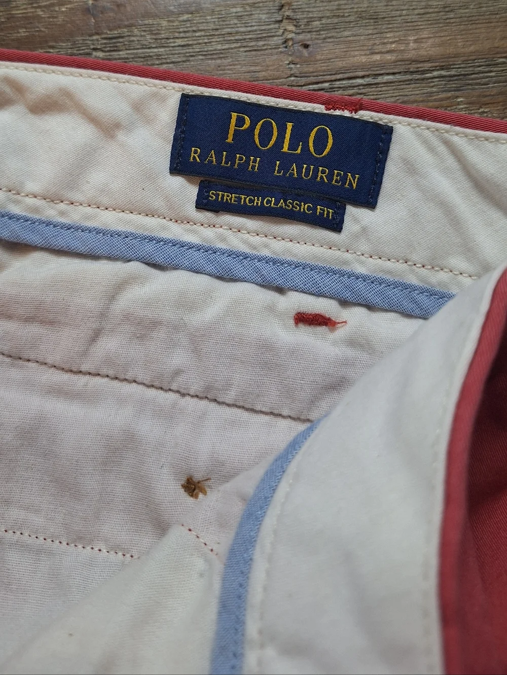 Polo Ralph Lauren Stretch Classic Fit Mens‎ Shorts Size 32(TAG 31) Red 8